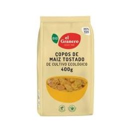 Copos tostado de maiz 400 gr BIO El GRANERO