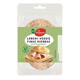 Lonchas vegana Mortadela FINAS HIERBAS 100gr GRANE